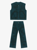 Completo Canotta e Jeans Stampa Airbrush — Vista 13