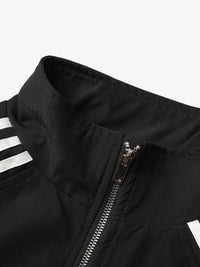 Completo Sportivo a Righe con Zip — Vista 18