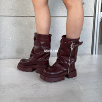 Stivali Platform con Risvolto Ruby