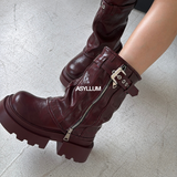 Stivali Platform con Risvolto Ruby