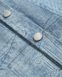 Camicia di Jeans Stampata