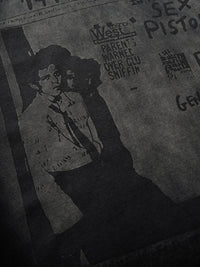 T-Shirt con Grafica Washed in Cotone con Stampa — Vista 11