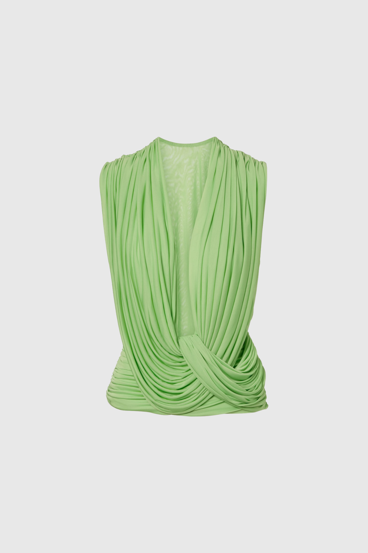 Completo Gonna Scollo a V e Schiena Drappeggiata