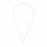 Collana da uomo con ciondolo quadrato minimalista in acciaio inox