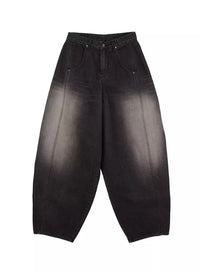 Jeans Oversize con Stampa Ali