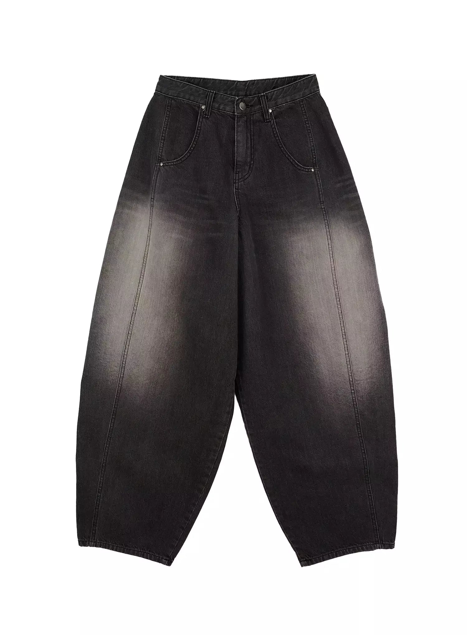 Jeans Oversize con Stampa Ali