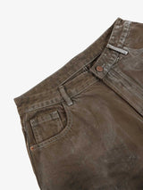 Jeans Effetto Vissuto Wide-Leg Graffiti Retrò — Vista 7