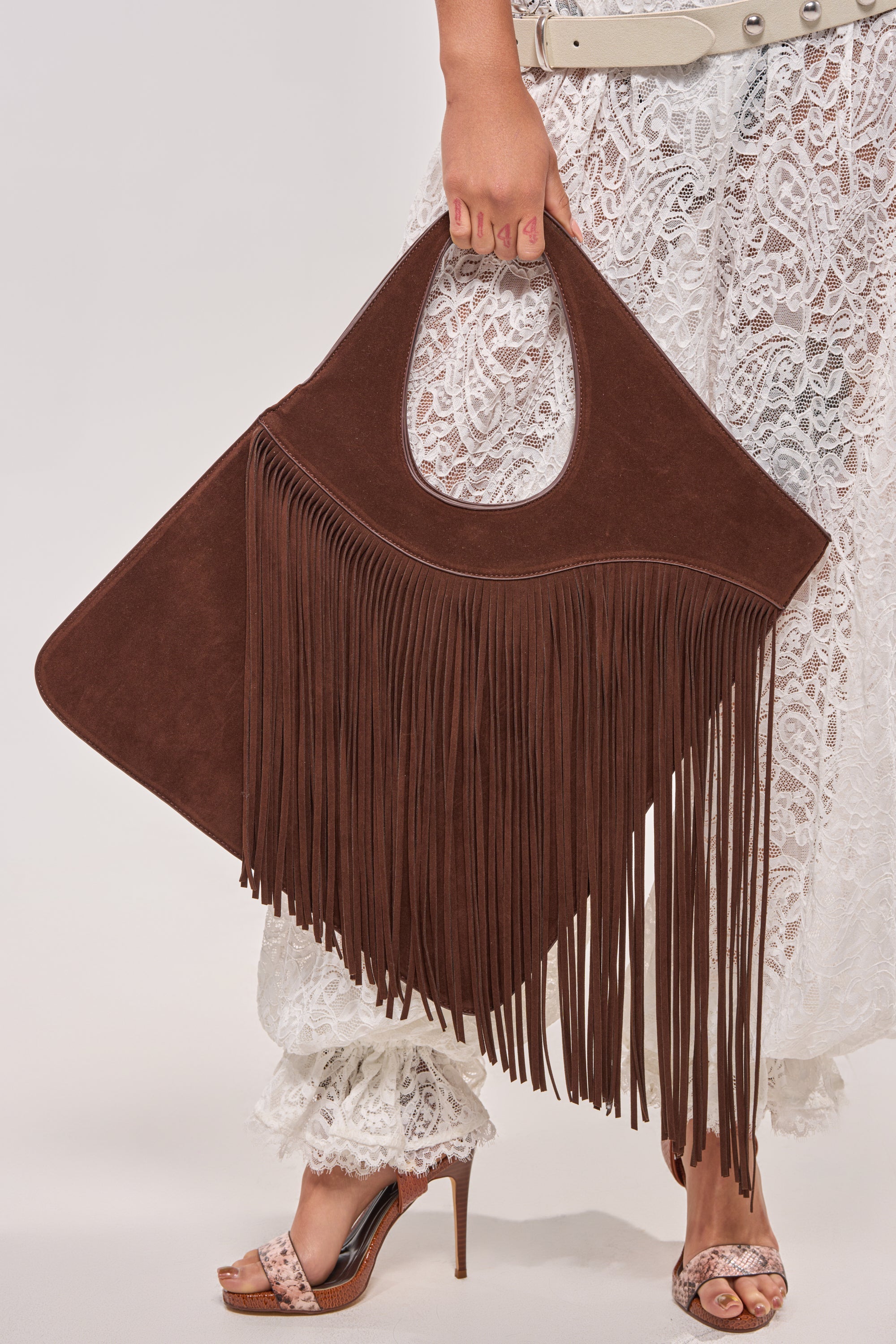 Borsa a Tracolla con Frange