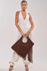 Borsa a Tracolla con Frange