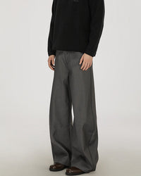 Pantaloni Wide-Leg in Lana