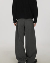 Pantaloni Wide-Leg Stretch da Uomo