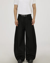 Pantaloni Wide-Leg in Lana