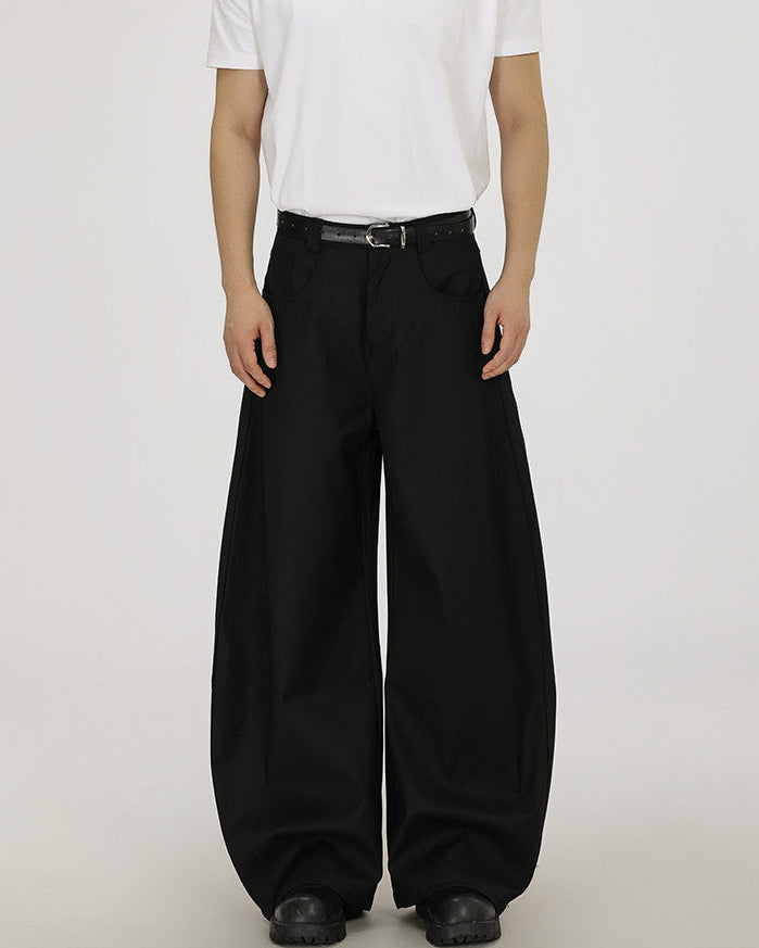 Pantaloni Wide-Leg in Lana
