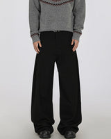 Pantaloni Wide-Leg Stretch da Uomo