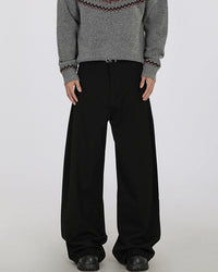 Pantaloni Wide-Leg Stretch da Uomo