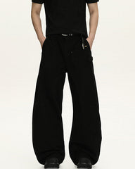 Pantaloni Utility Wide-Leg