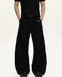 Pantaloni Utility Wide-Leg