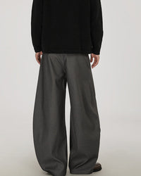 Pantaloni Wide-Leg in Lana