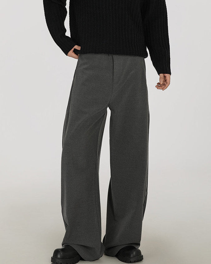 Pantaloni Wide-Leg Stretch da Uomo
