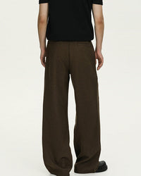 Pantaloni Wide-Leg in Lana