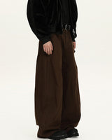 Pantaloni Utility Wide-Leg