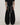 Pantaloni Wide-Leg da Uomo con Cintura Intrecciata