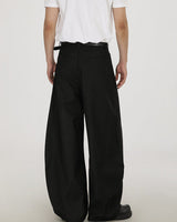 Pantaloni Wide-Leg in Lana