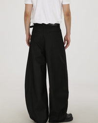 Pantaloni Wide-Leg in Lana