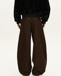 Pantaloni Utility Wide-Leg