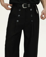 Pantaloni Wide-Leg in Lana