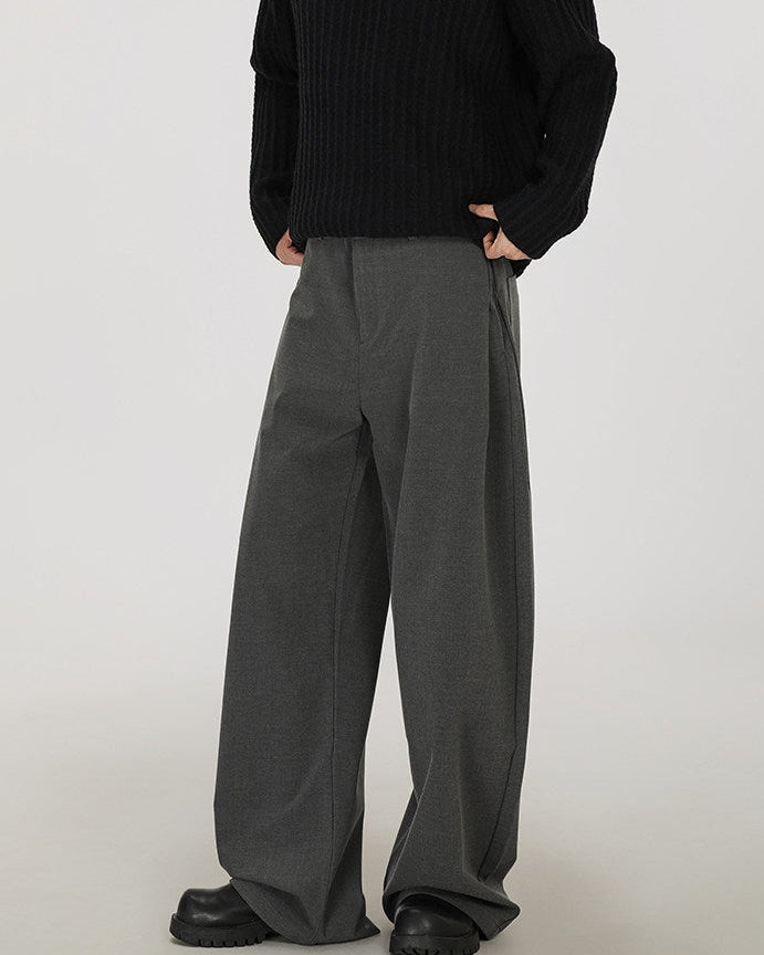 Pantaloni Wide-Leg Stretch da Uomo