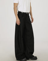 Pantaloni Wide-Leg in Lana