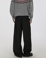Pantaloni Wide-Leg Stretch da Uomo