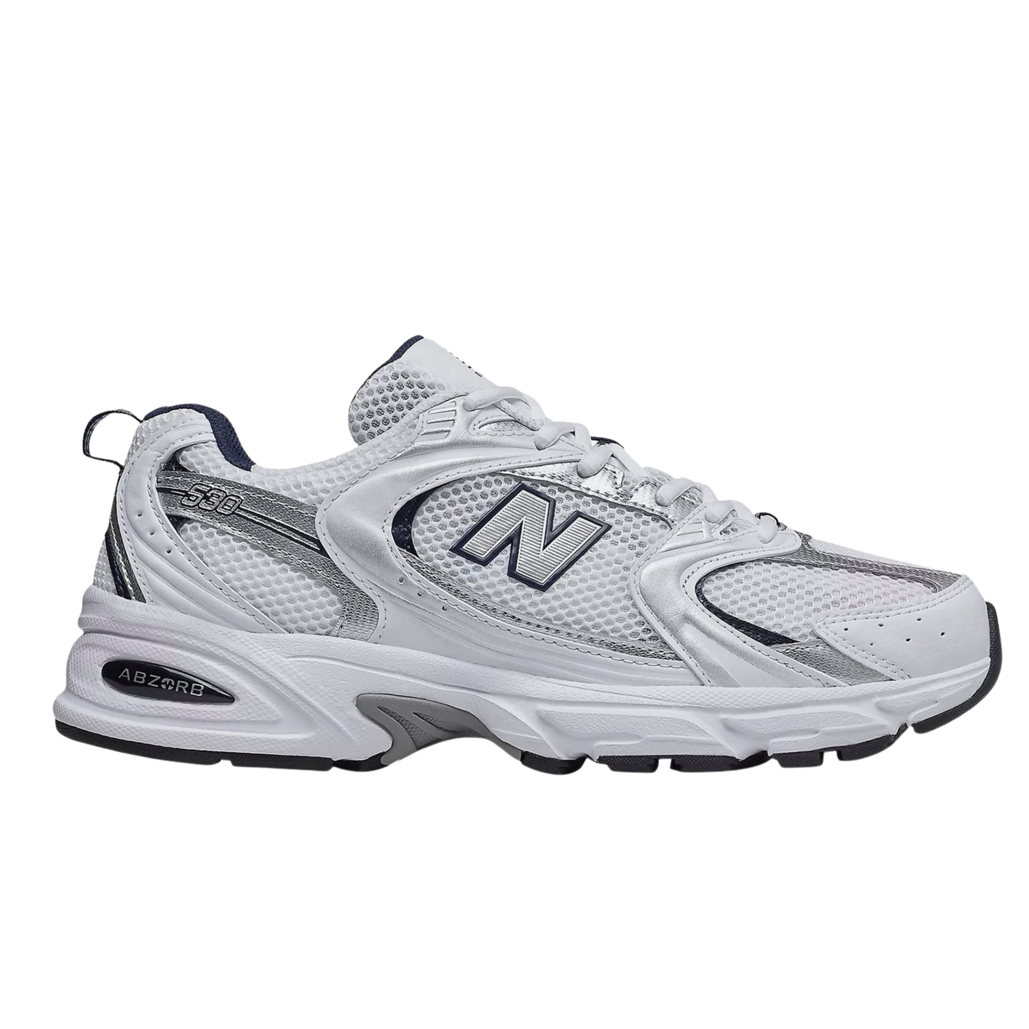 Sneakers Bianche New Balance 530 donna con design sportivo e comfort quotidiano