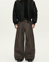 Pantaloni Pilot Bomber con Pinces