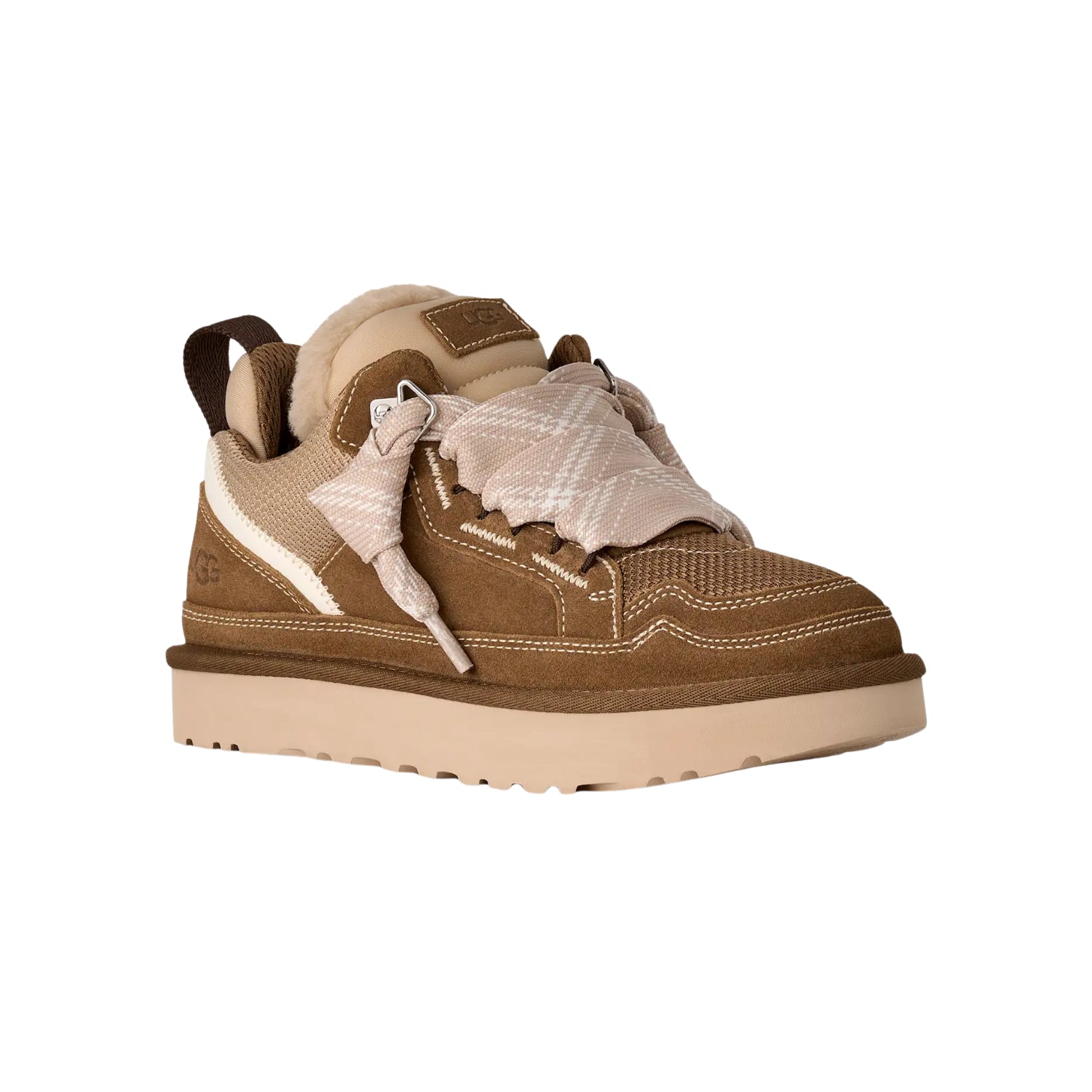 UGG Lowmel donna color Bronzo chiaro, scarpe chunky donna calde e moderne per outfit autunno inverno