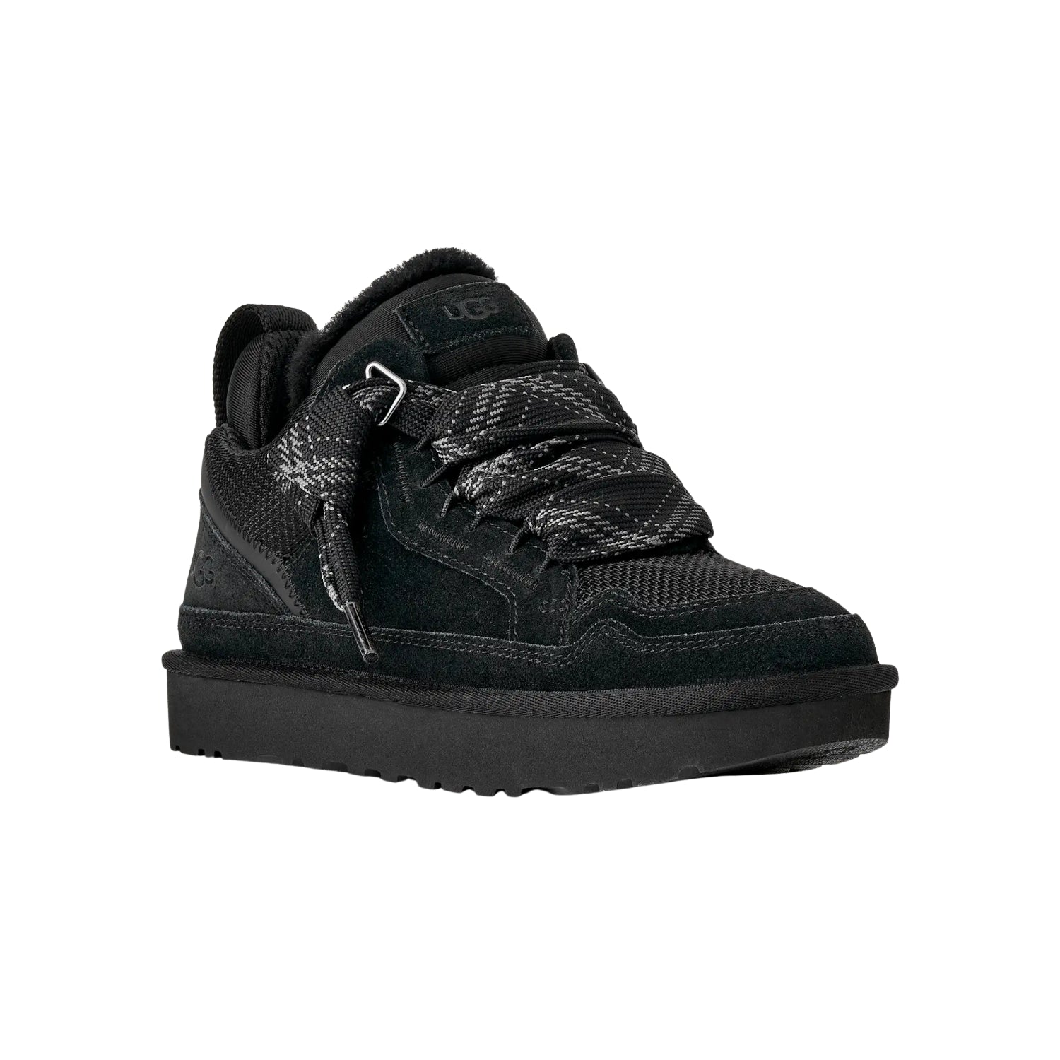 UGG Lowmel donna color Nero, sneakers chunky invernali da donna con stile streetwear versatile