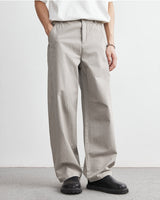 Pantaloni Effetto Jeans con Elastico in Vita