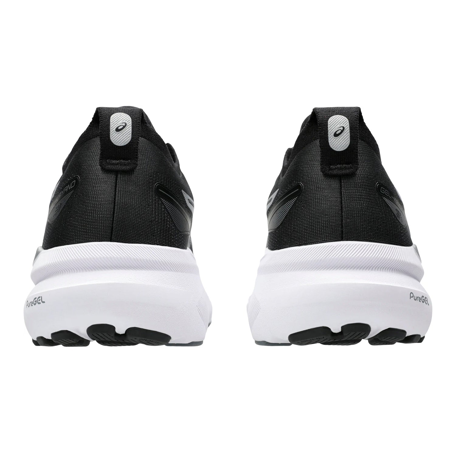 ASICS GEL-Kayano 31 Black White — womens road running shoes, view 4