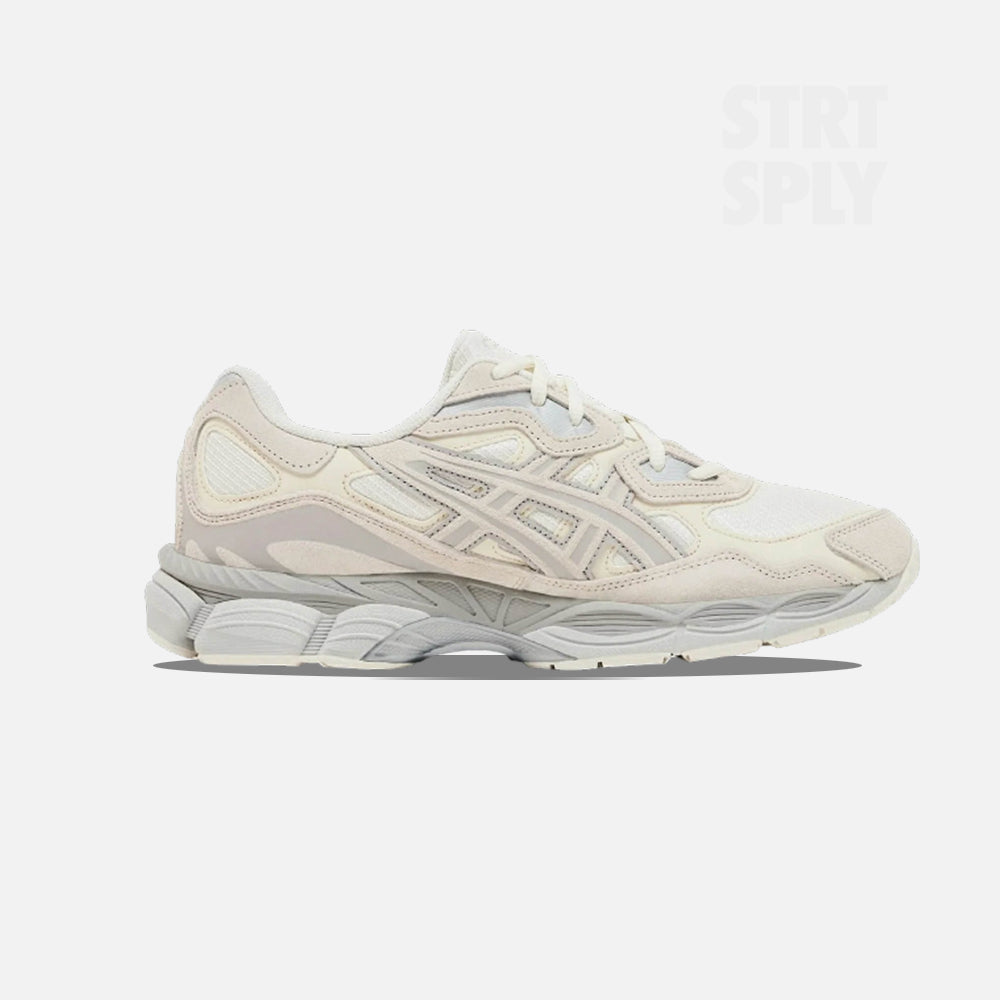 ASICS GEL-NYC Sneakers Unisex Crema Beige, vista laterale