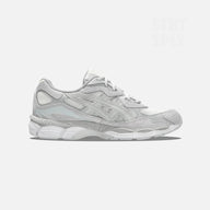 ASICS GEL-NYC Sneakers Unisex Crema Grigio Nuvola, vista laterale