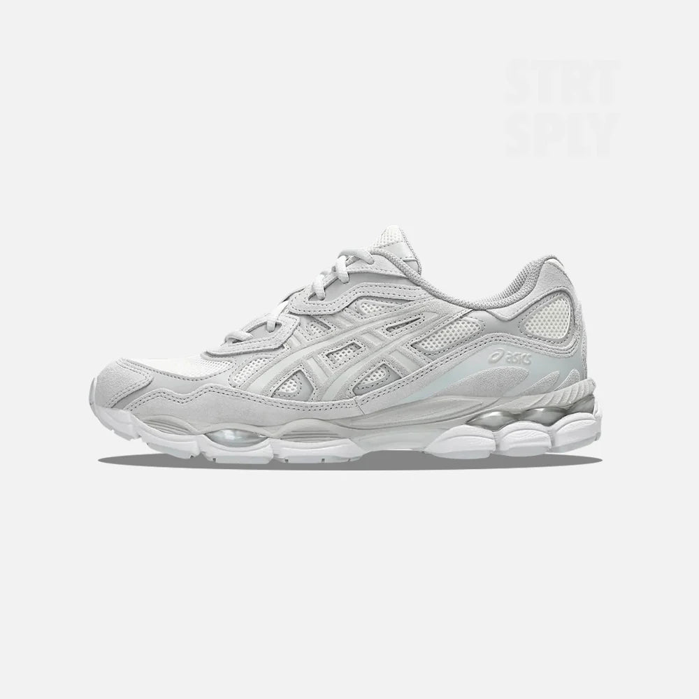 ASICS GEL-NYC Sneakers Unisex Crema Grigio Nuvola, lato interno