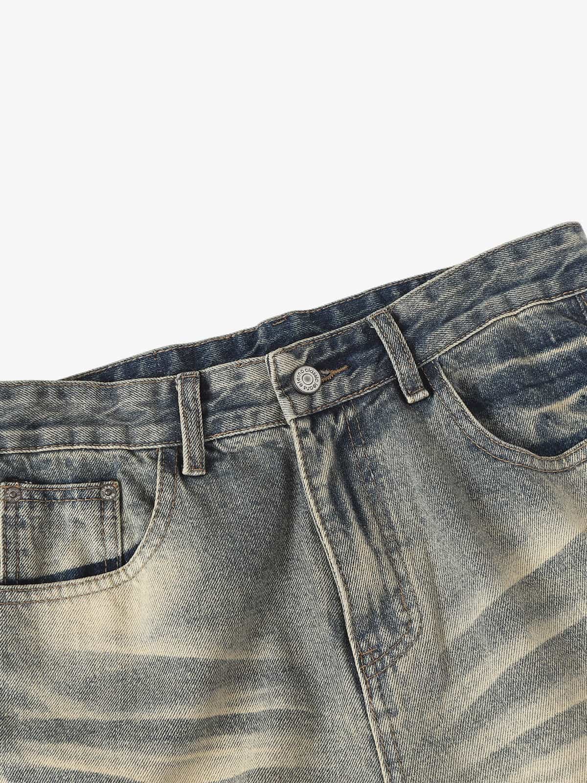 Jeans Washed Vintage a Zampa — Vista 7