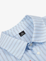 Camicia a Righe con Grafica Graffiti — Vista 7