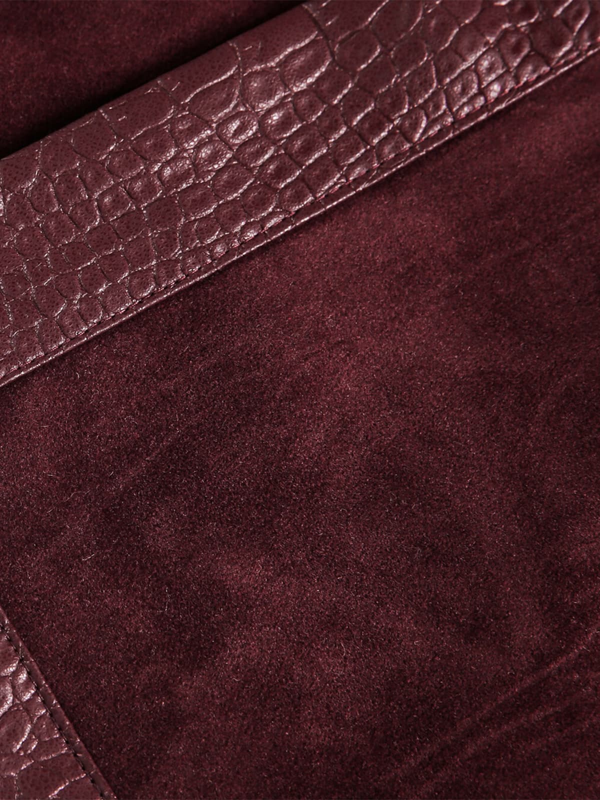 Giacca in Ecopelle Vintage con Zip in Suede 'Up' — Vista 11