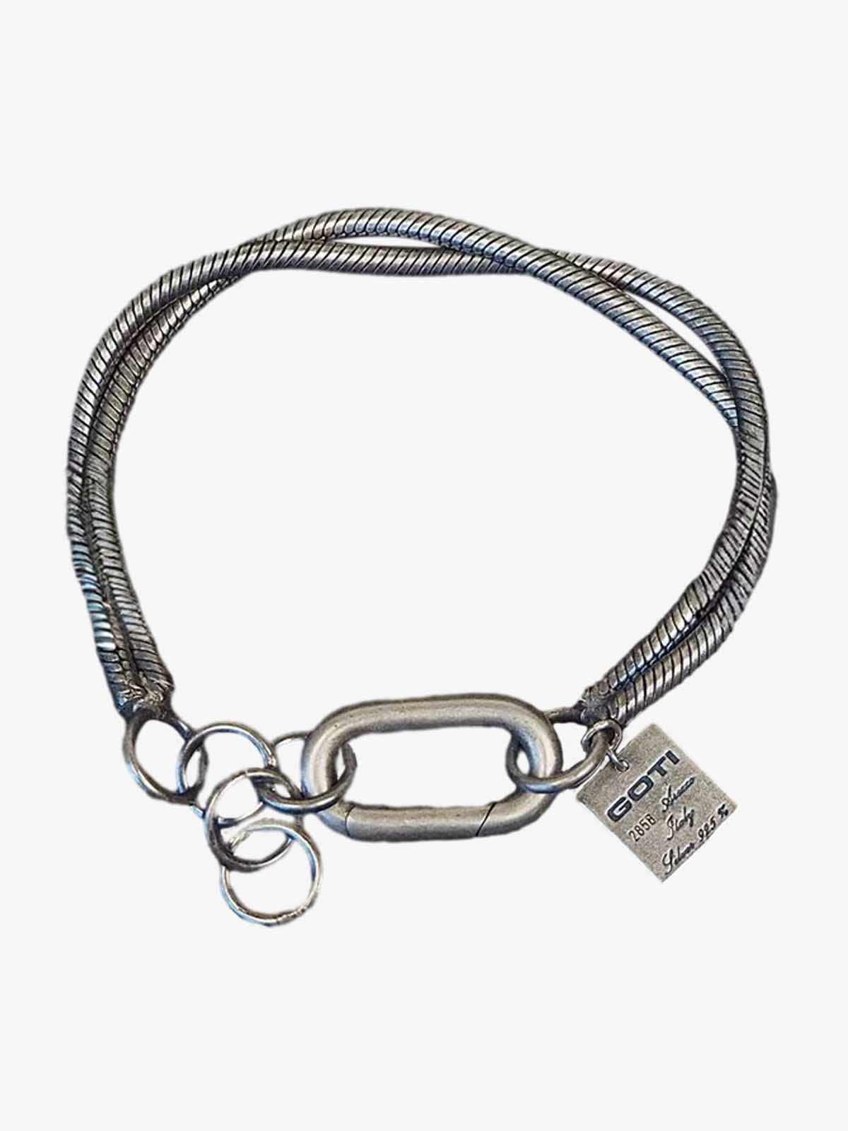Bracciale a Catena Snake Effetto Vissuto