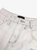 Jeans Vintage Washed con Stampa Collage — Vista 13