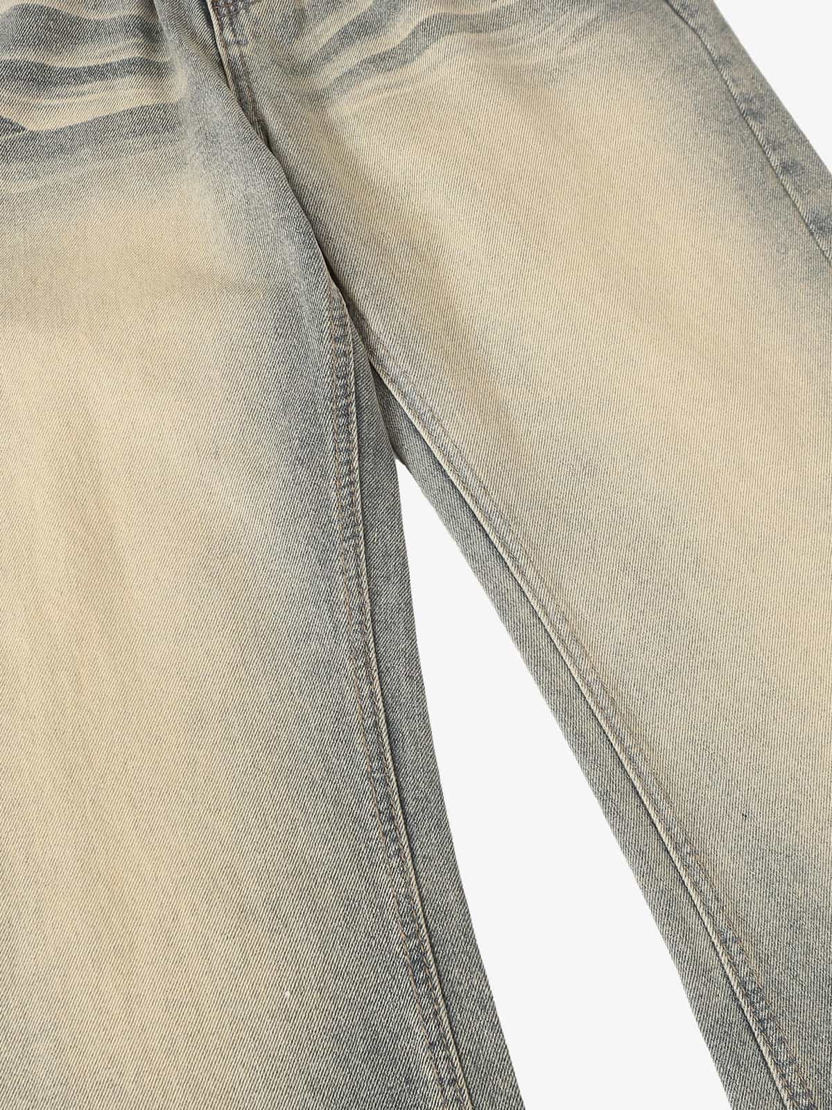 Jeans Washed Vintage a Zampa — Vista 10