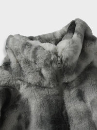 Giacca Vintage in Pile con Croce — Vista 7