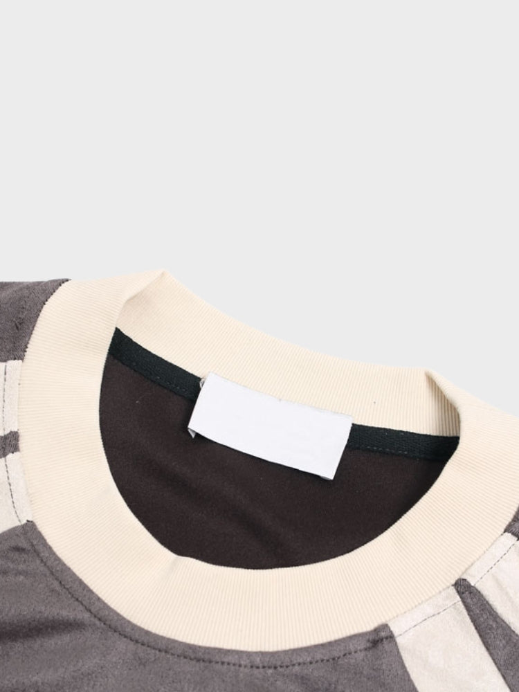 T-Shirt in Suede 'GLFS' — Vista 5